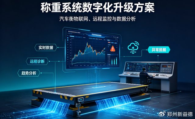 称重系统数字化升级方案：汽车衡物联网、远程监控与数据分析