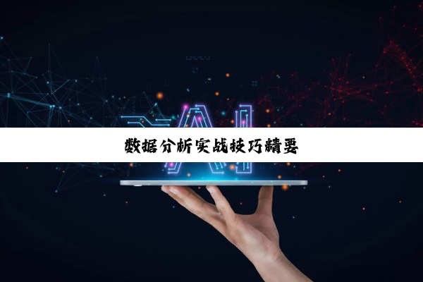 数据分析实战技巧精要