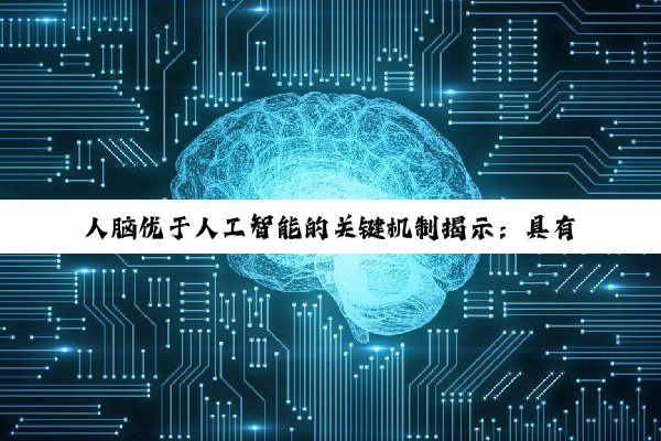 人脑优于人工智能的关键机制揭示：具有重组认知模块“拼积木”能力