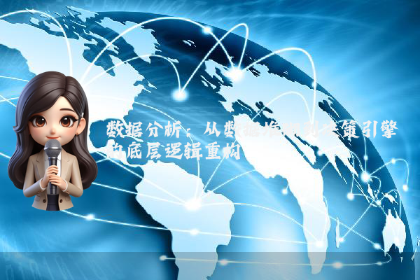 数据分析：从数据堆砌到决策引擎的底层逻辑重构