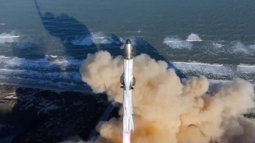 美“星舰”实施第七次试飞，第二级飞船失联
